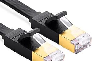 Ugreen CAT7 U/FTP Flat Ethernet Kablosu 3 Metre — %46 İndirim