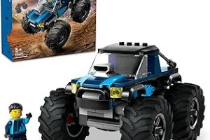 LEGO City Mavi Canavar Kamyon 60402-5 Yaş ve Üzeri Çocuklar için Kamyonet İçeren Yaratıcı Oyuncak Yapım Seti (148 Parça) — %32 İndirim