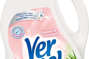 (%12.38) Vernel Hassas & Yumuşak Kalıcı Parfüm 30 Yıkama Çamaşır Yumuşatıcısı (1 x 3000 mL)