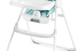 (%50.02) Ingenuity Ity by Ingenuity Yummity Yum Kolay Katlanır Mama Sandalyesi – Goji