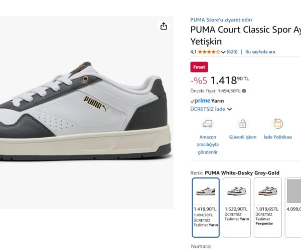 ✨ Puma Erkek Spor Ayakkabı ✨