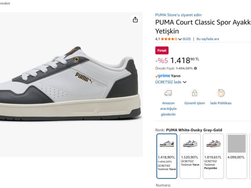 ✨ Puma Erkek Spor Ayakkabı ✨