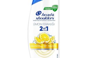 Head & Shoulders Limon Ferahlığı 2’si 1 Arada Yağlı Saçlar için Kepeğe Karşı Etkili Şampuan 300ml