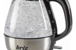 Briz BR711 Inox Su Isıtıcı Cam Kettle