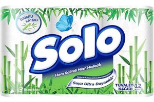 Solo Tuvalet Kağıdı Bambu Katkılı 12’li