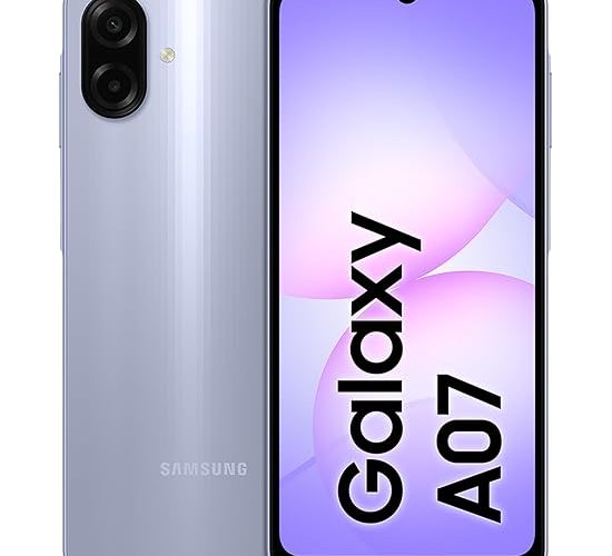 Samsung Galaxy A07 LTE, Android Akıllı Telefon, 4GB RAM, 128GB Hafıza, Açık Mor, Büyük Ekran, 6 nm işlemcisiyle (Samsung Türkiye Garantili)