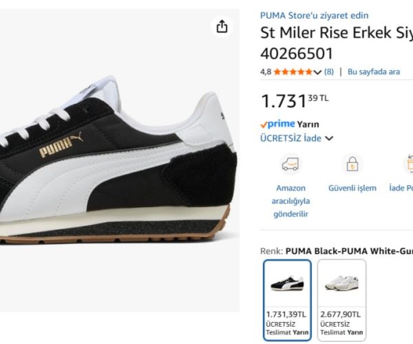 ✨ Puma St Miler Erkek Spor Ayakkabı ✨