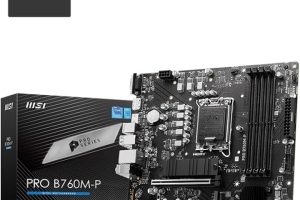 (%18.98) MSI PRO B760M-P SOKET 1700 DDR5 6800MHZ(OC) PCI-E Gen4 2X M.2 USB3.2 DP HDMI GIGABIT LAN mATX Anakart