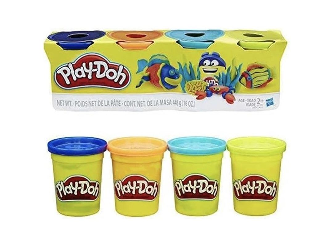 🛍️ Play Doh 4’Lü Çocuk Oyun Hamuru