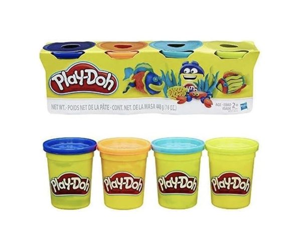 🛍️ Play Doh 4’Lü Çocuk Oyun Hamuru