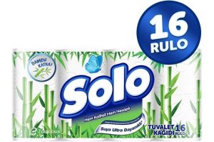 🛍️ Solo Tuvalet Kağıdı Bambu Katkılı 16’lı