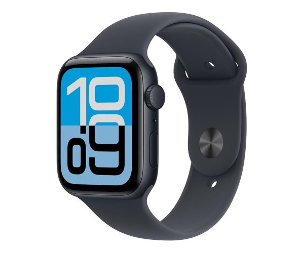 🛍️ Apple Watch SE 3 GPS 44 mm Gece Yarısı Alüminyum Kasa Akıllı Saat ve Gece Yarısı Spor Kordon   M/L. Fitness ve Uyku Takibi, Kalp Atış Hızı Takibi, Hep Açık Ekran, Suya Dayanıklı Tasarım