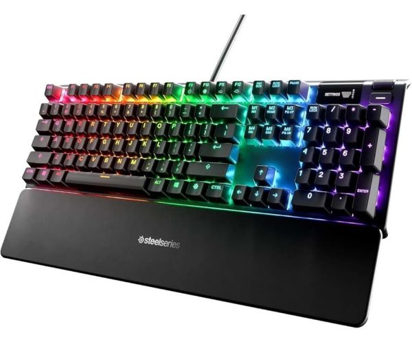 Steelseries Apex 5 Hibrit Mekanik Gaming Klavye, Her Tuş İçin Rgb Aydınlatma, Oled Ekran, Türkçe QWERTY