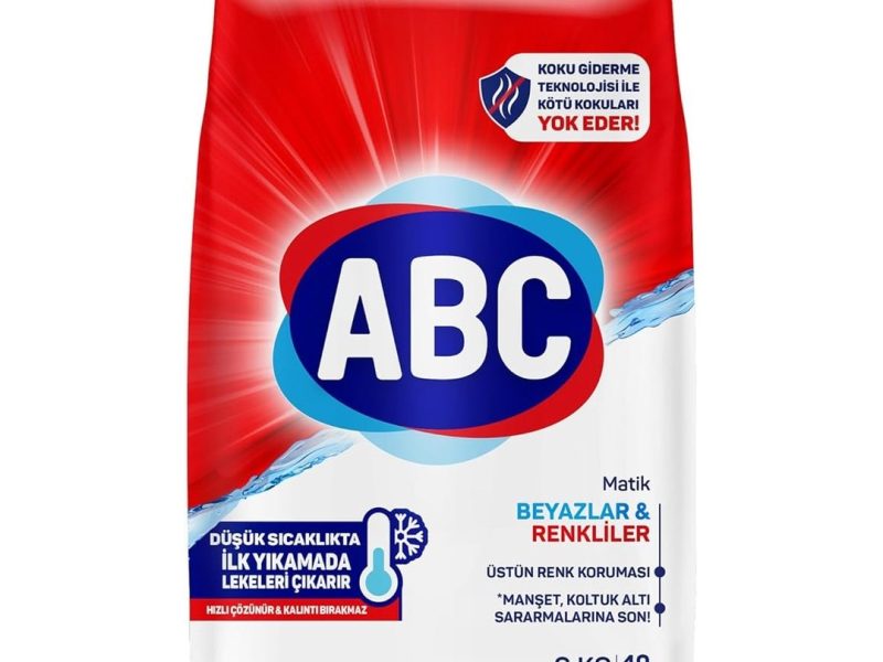 🛍️ ABC DETERJAN Matik Beyazlar & Renkliler 6 Kg