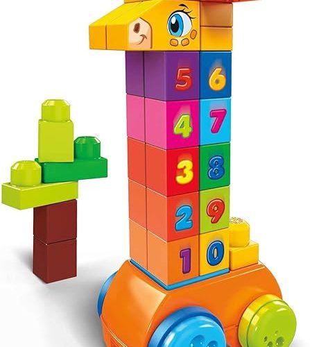 (%98) Fisher-Price Mega Bloks Matematik Arkadaşı Zürafa, 30 Parçalı GFG19 — %98 İndirim
