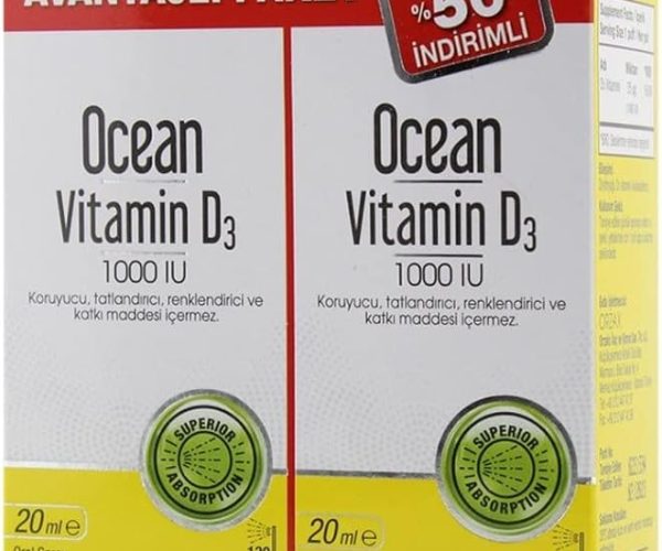 (%40.02) Orzax Ocean Vitamin D 1000 Iu Sprey 2.%50 Indirimli — %50 İndirim