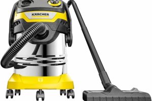 (%24.29) Kärcher Islak/Kuru Süpürge WD 5 S V-25/5/22, Üfleme Fonksiyonu, Güç: 1100 W, Paslanmaz Çelik Hazne: 25 L