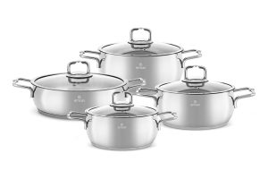 🛍️ Emsan Emirgan 8 Parça Çelik Tencere Seti