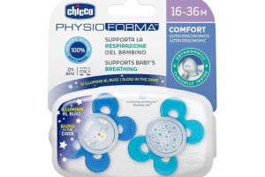🛍️ Chicco PhysioForma Comfort Silikon Emzik (16 36 Ay, 2’li), Mavi