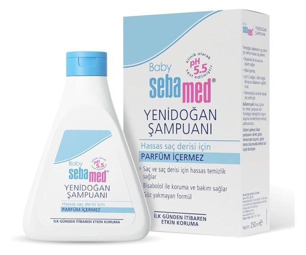 🛍️ Sebamed Baby pH 5.5 Bisabolol İçerikli Koruma ve Bakım Sağlayan Yenidoğan Bebek Şampuanı 250 ml