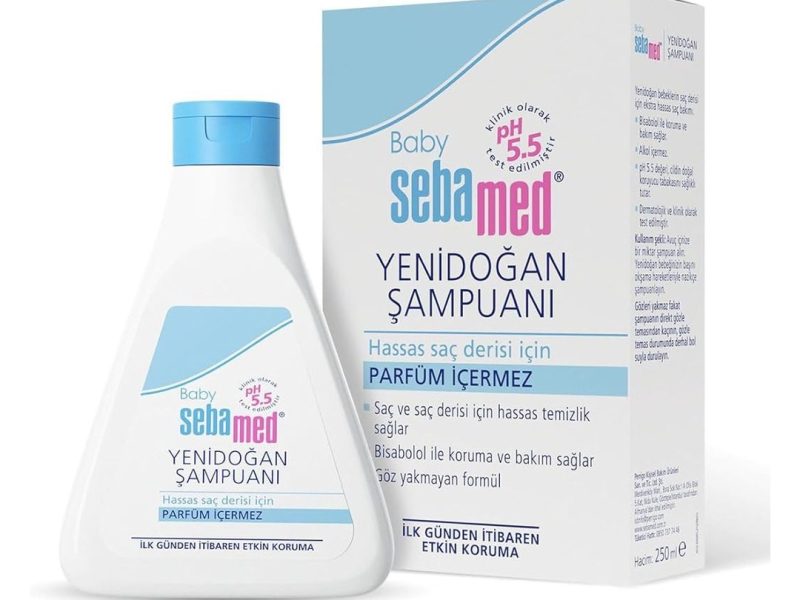🛍️ Sebamed Baby pH 5.5 Bisabolol İçerikli Koruma ve Bakım Sağlayan Yenidoğan Bebek Şampuanı 250 ml