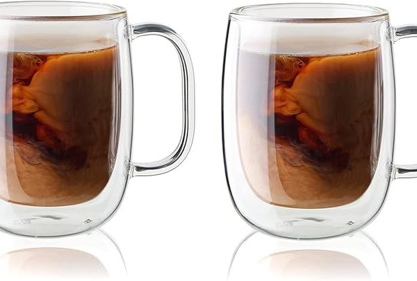 (%34.71) Zwilling Sorrento Çift Camlı Kulplu 2’li Kahve Bardağı Seti, 355 ml, Cam, Şeffaf Cam