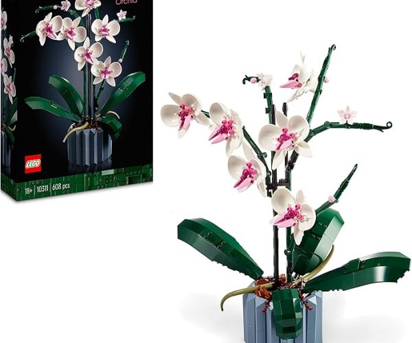 (%12.86) LEGO ICONS Orkide 10311 – Yetişkinler İçin Dekoratif, Koleksiyonluk ve Sergilenebilir Çiçek Modeli Yapım Seti (608 Parça)
