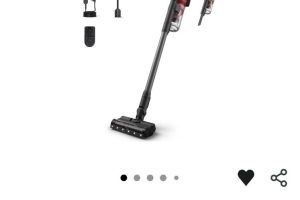 Philips 6000 Serisi Kablosuz Dikey Süpürge, PowerCyclone 11, 64 Dakika Kullanım Süresi, Zemin Tipini Algılayan Akıllı Başlık, Aksesurlar ile Derinlemesine Temizlik (XC6552/01)