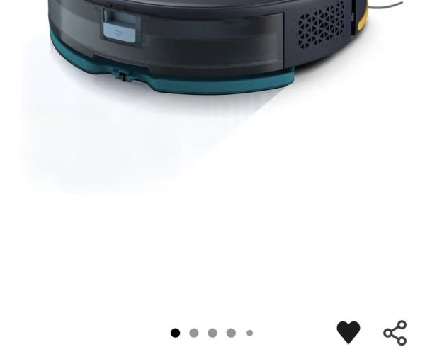 Philips HomeRun 2000 Robot Süpürge ve Paspas – 6000 PA emiş Gücü, Halı Modu, LDS Radar, HomeRun Uygulaması, Koyu Mavi (XU2000/15)