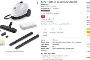 KST 2 + cloth set 3.2 Bar Buharlı Temizlik Makinesi