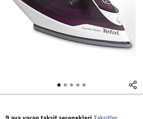 Tefal FV2844 Express Steam Kırışıklık Giderici 2400 Watt Buharlı Ütü – 4300007576