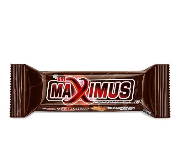 Eti Maximus Yer Fıstıklı, Karamelli Nuga Bar 36 g x 24 Adet