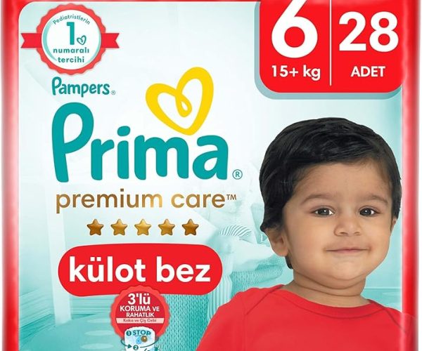 (%75.79) Prima Külot Bebek Bezi Premium Care 6 Numara 28 Adet