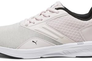 (%45.85) Puma NRGY Comet Running Shoes Unisex Yetişkin Koşu Ayakkabısı, Quarry-Soft Fluo Peach, 37.5