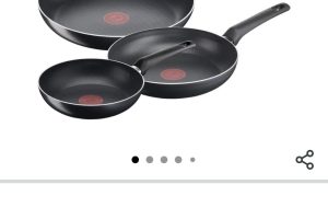Tefal SimpleCook 1X Difüzyon Tabanlı 3’lü Tava Seti – 20/24/28 cm