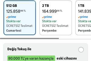 Apple iPhone 17 Pro Max 512 GB:ProMotion teknolojisine sahip 6.9 inç ekran, A19 Pro Çip, Bir iPhone’da Şimdiye Kadarki En İyi Pil Ömrü, Pro Fusion Kamera Sistemi, Center Stage Ön Kamera;Abis – 125.858₺