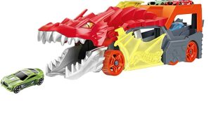 (%21.66) Hot Wheels Fırlatıcı ve Taşıyıcı Ejderha, 3 yaş ve üzeri, GTK42