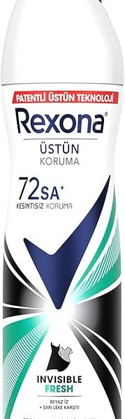 (%35.51) Rexona Kadın Sprey Deodorant Invisible Fresh Deep 150 ml