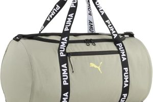 Puma AT ESS Barrel Bag Kadın Spor Çantası, PUMA Black, Tek Beden
