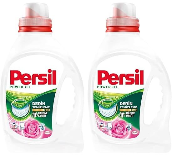 Persil Power Jel Derin Temizleme Plus Gülün Büyüsü 16 Yıkama Sıvı Çamaşır Deterjanı (1 x 1040 ml) 2li paket