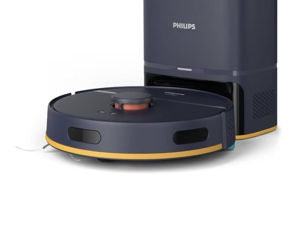 Philips 2000 Serisi Robot Süpürge – Tek Seferde Süpürür ve Siler, 6000 Pa Emiş Gücü, LDS Navigasyon, Kompakt Otomatik Boşaltma, HomeRun Uygulamasıyla Kontrol (XU2100/15)
