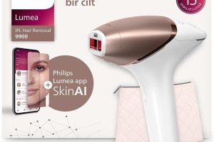 Philips Lumea 9900 Serisi BRI951/03 IPL Tüy Alma, SkinAI,Vücut,Yüz,Koltuk altı,Bikini,4 Başlık,Çanta