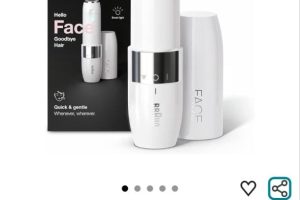 Braun FS1000 Mini Tüy Alma Makinesi + Pil ve Temizleme Fırçası, Seyahat Boy, Kablosuz Kullanım