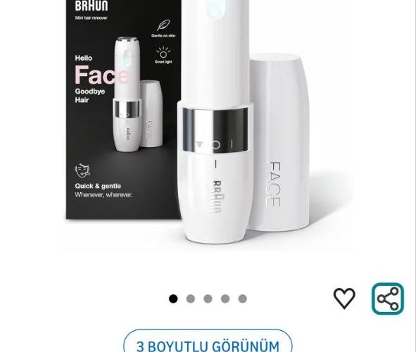 Braun FS1000 Mini Tüy Alma Makinesi + Pil ve Temizleme Fırçası, Seyahat Boy, Kablosuz Kullanım