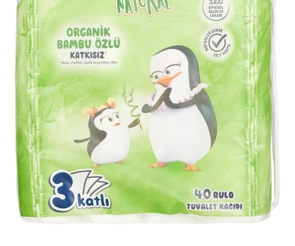 💥Familia Plus Natural 40’lı Paket Tuvalet Kağıdı – 270₺