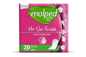 🛍️ Molped Her Gün Ferahlık İnce 20li Günlük Ped