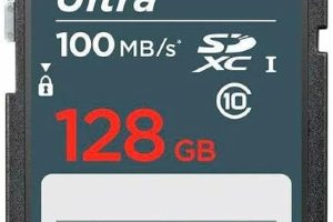 (%71.46) SanDisk Ultra 128GB SDXC Memory Card 100MB/s