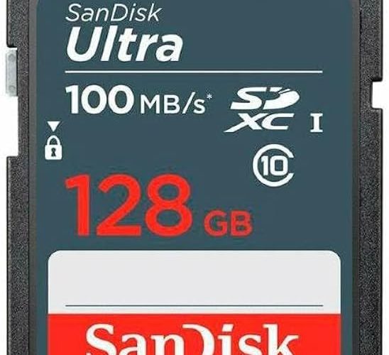 (%71.46) SanDisk Ultra 128GB SDXC Memory Card 100MB/s