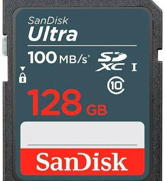 (%71.46) SanDisk Ultra 128GB SDXC Memory Card 100MB/s