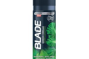 🛍️ BLADE Deodorant Green Dream, 150 Mililitre